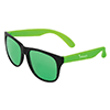 SG9154-FRANCA SUNGLASSES WITH TINTED LENSES-Lime Green
